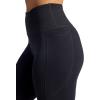 image:imageGaiam Womens Om High Rise Salutations 78 Legging Slim Fit 25 Inseam MoistureWickingBlack Tap Shoe