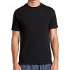 image:imageGaiam Mens Zen Vent Short Sleeve Crewneck TShirt Standard Fit Stretch Midweight MaterialBlack