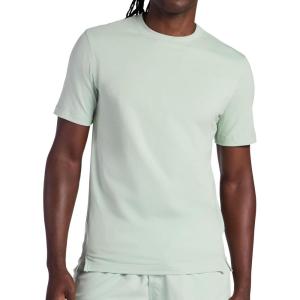 image:imageGaiam Mens Zen Vent Short Sleeve Crewneck TShirt Standard Fit Stretch Midweight MaterialDusty Green