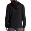 image:imageGaiam Mens Lotus Oblong Hoodie Relaxed Fit Stretch Heavyweight Terry MaterialBlack