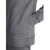 image:imageGaiam Mens Lotus Oblong Hoodie Relaxed Fit Stretch Heavyweight Terry MaterialCharcoal Heather