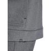 image:imageGaiam Mens Lotus Oblong Hoodie Relaxed Fit Stretch Heavyweight Terry MaterialCharcoal Heather