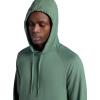 image:imageGaiam Mens Lotus Oblong Hoodie Relaxed Fit Stretch Heavyweight Terry MaterialDuck Green