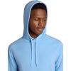 image:imageGaiam Mens Lotus Oblong Hoodie Relaxed Fit Stretch Heavyweight Terry MaterialPlacid Blue