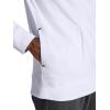 image:imageGaiam Mens Lotus Oblong Hoodie Relaxed Fit Stretch Heavyweight Terry MaterialStark White
