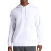 image:imageGaiam Mens Lotus Oblong Hoodie Relaxed Fit Stretch Heavyweight Terry MaterialStark White