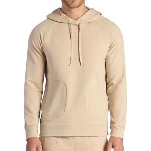 image:imageGaiam Mens Lotus Oblong Hoodie Relaxed Fit Stretch Heavyweight Terry MaterialHumus