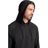 image:imageGaiam Mens Restorative Hoodie Relaxed Fit Stretch Heavyweight Fleece MaterialBlack