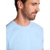 image:imageGaiam Mens Supine Crewneck Top Relaxed Fit Stretch Midweight MaterialCashmere Blue