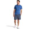 image:imageGaiam Mens Supine Crewneck Top Relaxed Fit Stretch Midweight MaterialTrue Navy