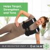 image:imageGaiam Weighted Vest for Women and Men Adjustable Weighted Workout Vest for Walking Running Strength TrainingBasic
