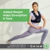 image:imageGaiam Weighted Vest for Women and Men Adjustable Weighted Workout Vest for Walking Running Strength TrainingPrecisionFit