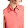 image:imageGaiam Womens On The Move Woven Tank Top Standard Fit Stretch Lightweight MaterialSpiced Coral