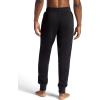image:imageGaiam Mens Comfort Jogger Relaxed Fit 30 Inseam Stretch Heavyweight MaterialBlack