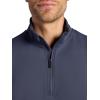 image:imageGaiam Mens Recovery Long Sleeve QuarterZip Standard Fit Midweight Breathable MaterialCool Grey