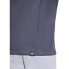 image:imageGaiam Mens Recovery Long Sleeve QuarterZip Standard Fit Midweight Breathable MaterialCool Grey