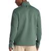 image:imageGaiam Mens Recovery Long Sleeve QuarterZip Standard Fit Midweight Breathable MaterialDuck Green