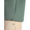 image:imageGaiam Mens Recovery Long Sleeve QuarterZip Standard Fit Midweight Breathable MaterialDuck Green