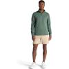 image:imageGaiam Mens Recovery Long Sleeve QuarterZip Standard Fit Midweight Breathable MaterialDuck Green
