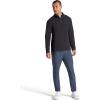 image:imageGaiam Mens Reform Long Sleeve Quarterzip Standard Fit Stretch Midweight MaterialBlack