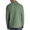 image:imageGaiam Mens Reform Long Sleeve Quarterzip Standard Fit Stretch Midweight MaterialDuck Green