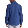 image:imageGaiam Mens Reform Long Sleeve Quarterzip Standard Fit Stretch Midweight MaterialMedieval Blue