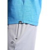 image:imageGaiam Mens Breathe Ease Short Sleeve Crewneck Top Standard Fit Stretch Heavyweight Performance MaterialCampanula Heather