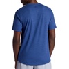 image:imageGaiam Mens Breathe Ease Short Sleeve Crewneck Top Standard Fit Stretch Heavyweight Performance MaterialMedieval Blue Heather