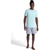 image:imageGaiam Mens Breathe Ease Short Sleeve Crewneck Top Standard Fit Stretch Heavyweight Performance MaterialPastel Turquoise Heather