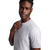image:imageGaiam Mens Breathe Ease Short Sleeve Crewneck Top Standard Fit Stretch Heavyweight Performance MaterialSleet Heather