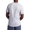 image:imageGaiam Mens Breathe Ease Short Sleeve Crewneck Top Standard Fit Stretch Heavyweight Performance MaterialSleet Heather