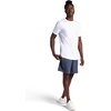 image:imageGaiam Mens Breathe Ease Short Sleeve Crewneck Top Standard Fit Stretch Heavyweight Performance MaterialStark White
