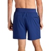 image:imageGaiam Mens Hatha 20 7 Short Standard Fit Stretch Lightweight Material MoistureWickingMedieval Blue