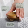 image:imageGaiam Relax Handheld Massager  Portable Wood Massage Tool with 3 FreeRolling Stainless Steel Balls for Sore Muscle Tension amp Blood Circulation Relief
