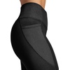 image:imageGaiam Womens Rib Mix HighRise 78 Legging Slim Fit 25 Inseam Stretch Midweight Performance MaterialBlack Tap Shoe