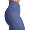 image:imageGaiam Womens Rib Mix HighRise 78 Legging Slim Fit 25 Inseam Stretch Midweight Performance MaterialBlue Indigo