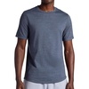 image:imageGaiam Mens Breathe Ease Short Sleeve Crewneck Top Standard Fit Stretch Heavyweight Performance MaterialCool Grey Heather