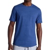 image:imageGaiam Mens Breathe Ease Short Sleeve Crewneck Top Standard Fit Stretch Heavyweight Performance MaterialMedieval Blue Heather