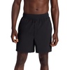 image:imageGaiam Mens Hatha 20 7 Short Standard Fit Stretch Lightweight Material MoistureWickingBlack
