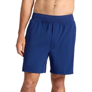 image:imageGaiam Mens Hatha 20 7 Short Standard Fit Stretch Lightweight Material MoistureWickingMedieval Blue