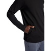 image:imageGaiam Mens Namaste Cowl Neck Hoodie Standard Fit Stretch Midweight Terry MaterialBlack