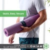 image:imageGaiam Yoga Mat Strap Slap Band  Keeps Your Mat Tightly Rolled and Secure with One Snap  Strong Clasp for Yoga Mat Storage and Travel  Fits Most Size Mats 20 L x 15 W