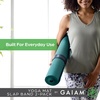 image:imageGaiam Yoga Mat Strap Slap Band  Keeps Your Mat Tightly Rolled and Secure with One Snap  Strong Clasp for Yoga Mat Storage and Travel  Fits Most Size Mats 20 L x 15 W