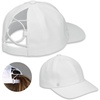image:imageGaiam Ponytail Hat for Women Breathable Mesh Running Hat Workout Cap with Moisture Wicking SweatbandAdjustable Baseball CapWhite