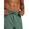image:imageGaiam Mens Lunge Pant 20 Relaxed Fit 30 Inseam Stretch Lightweight Material MoistureWickingDuck Green