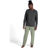 image:imageGaiam Mens Flow State Pant Relaxed Fit 29 Inseam Stretch Lightweight MaterialSea Spray