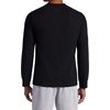 image:imageGaiam Mens Cozy amp Cool Henley Shirt Standard Fit Stretch Midweight Micro Waffle Jacquard MaterialBlack