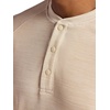 image:imageGaiam Mens Cozy amp Cool Henley Shirt Standard Fit Stretch Midweight Micro Waffle Jacquard MaterialHumus Heather