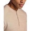 image:imageGaiam Mens Cozy amp Cool Henley Shirt Standard Fit Stretch Midweight Micro Waffle Jacquard MaterialHumus Heather