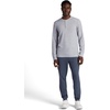 image:imageGaiam Mens Cozy amp Cool Henley Shirt Standard Fit Stretch Midweight Micro Waffle Jacquard MaterialSleet Heather